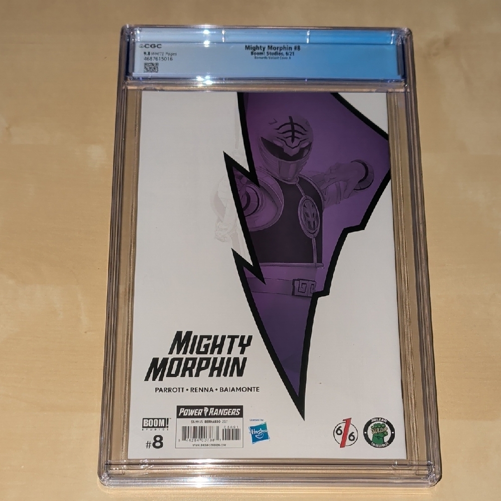 Mighty Morphin Power Rangers #8 Yellow Ranger CGC9.8 - Picture 8 of 12
